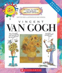 The book Vincent Van Gogh by Mike Venezia